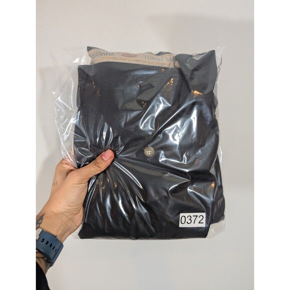 Tommy Bahama Mens Black Silk Dress Pants‎ Sz 36 Resortwear Business Casual Work - Picture 9 of 9